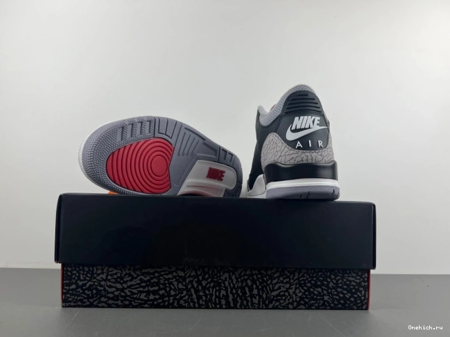 One Kick Cement Black 3 Jordan DN3707-010 Air 0802